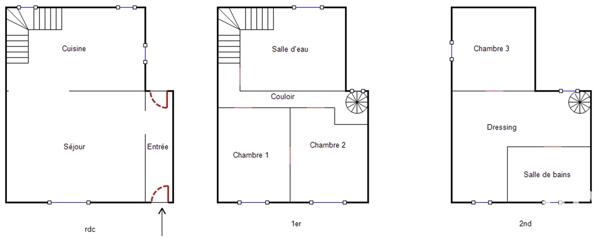 Maison à vendre 4 pièces 106 m² Dreux