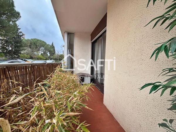 T2 avec balcon et loggia fermé