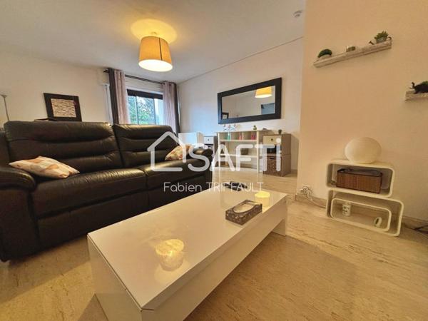 T2 avec balcon et loggia fermé