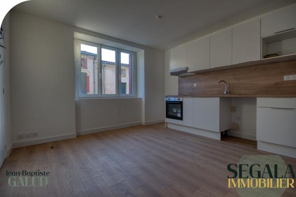 Carmaux (81400) Appartement T2 entièrement neuf – cour privé – DPE C – Gourgatieu