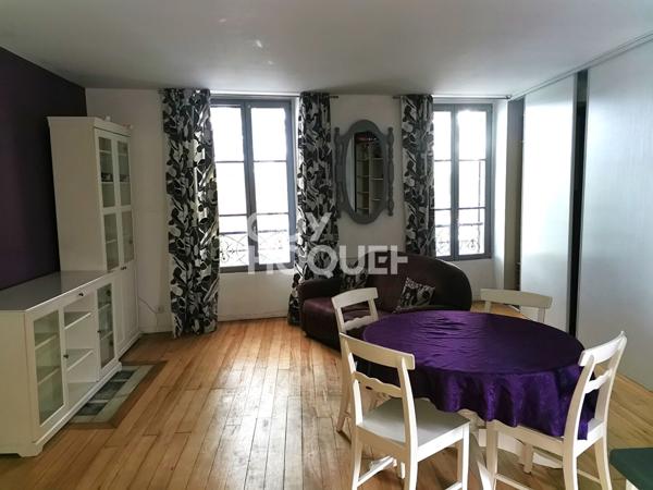 Location d'un appartement F1 meublé à MEAUX