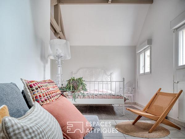 Maison de ville avec jardin