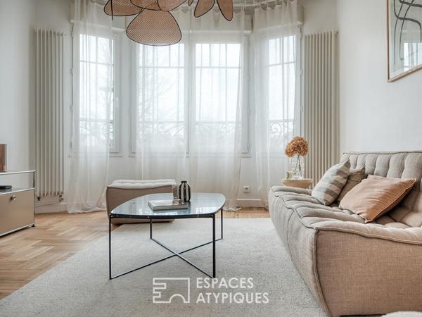 Maison de ville avec jardin