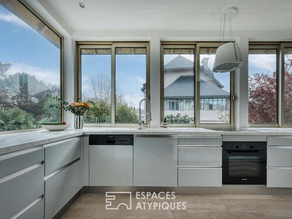 Maison de ville avec jardin