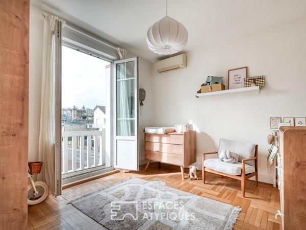 Maison de ville avec jardin