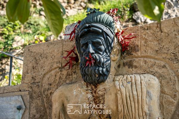 Élégante demeure néogothique avec parc paysager et gîtes