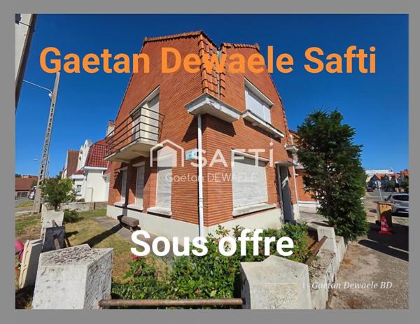 Maison de plage, 3 chambres, jardin et garage