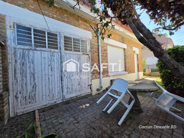 Maison de plage, 3 chambres, jardin et garage