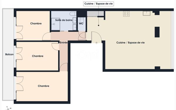Appartement à vendre    4 pièces • 82 m2 Mandelieu-la-Napoule