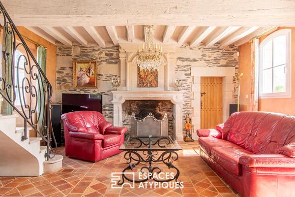 Longère authentique et de charme au calme