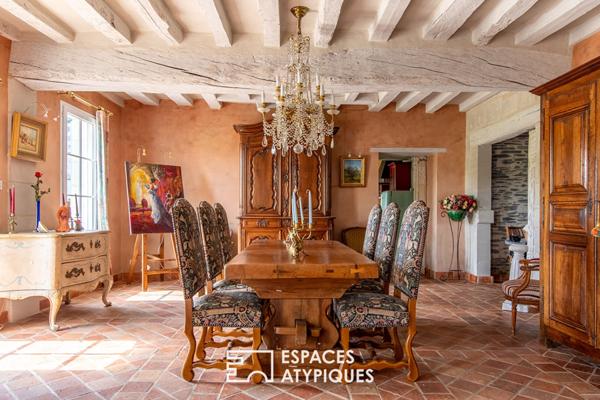 Longère authentique et de charme au calme