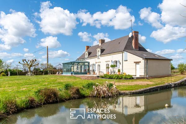 Longère authentique et de charme au calme