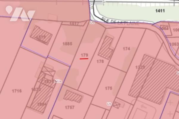 Terrain constructible zone UB