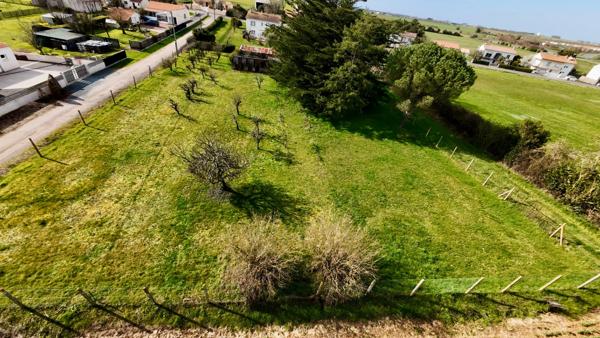LUCON (85) EXCEPTIONNEL ET RARE TERRAIN CONSTRUCTIBLE 2239 M²+760 M² A VIABILISER ET HORS LOTISSEMENT