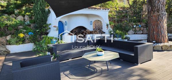 Villa provençale vue mer