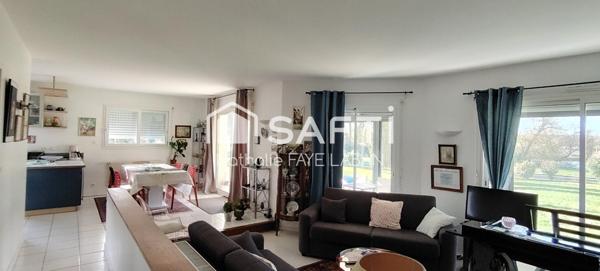 Maison plain pied vue imprenable sur la Vienne