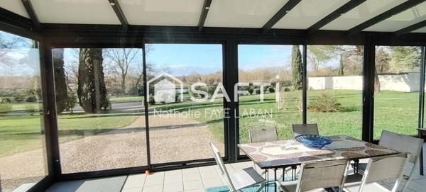 Maison plain pied vue imprenable sur la Vienne