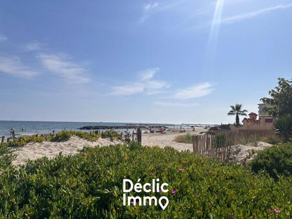 Vente appartement Carnon plage (mauguio), 44m² 2 pièces 178 000€ Hérault