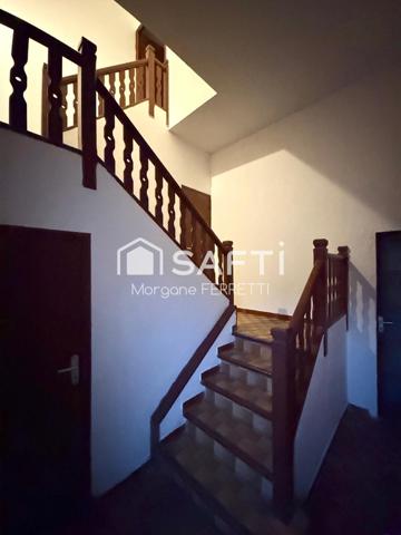 MAISON DE VILLAGE 95M² AVEC STUDIO DE 27M² ET GARAGE 130M²