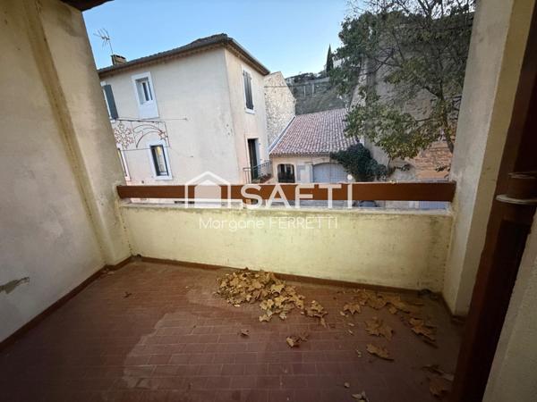 MAISON DE VILLAGE 95M² AVEC STUDIO DE 27M² ET GARAGE 130M²