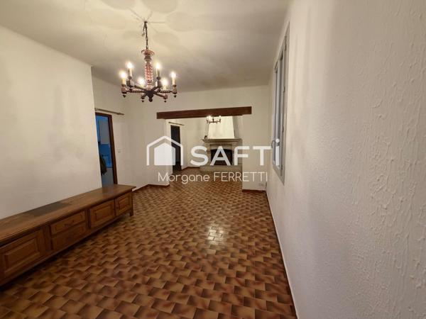 MAISON DE VILLAGE 95M² AVEC STUDIO DE 27M² ET GARAGE 130M²