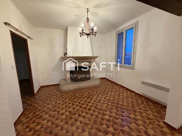 MAISON DE VILLAGE 95M² AVEC STUDIO DE 27M² ET GARAGE 130M²