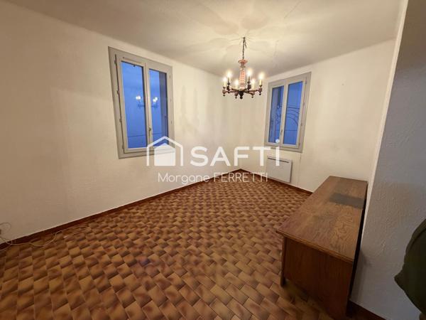 MAISON DE VILLAGE 95M² AVEC STUDIO DE 27M² ET GARAGE 130M²