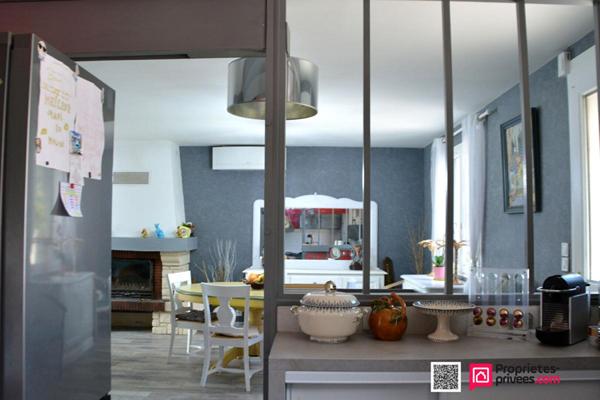 Maison de plain pied avec beau terrain