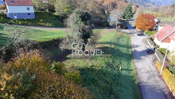 À vendre belle parcelle de 21,63 ares sur les hauteurs de Masevaux