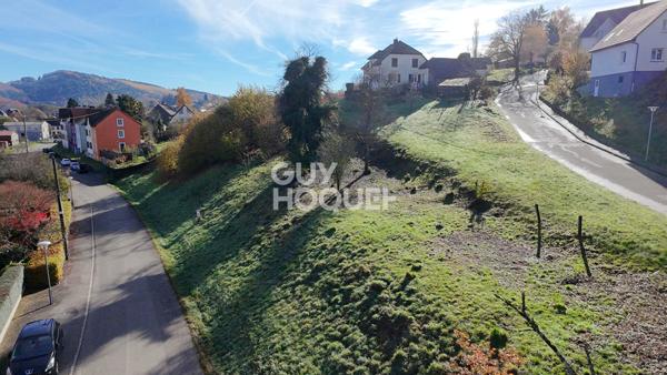 À vendre belle parcelle de 21,63 ares sur les hauteurs de Masevaux