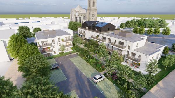 A VENDRE Appartement de type 3 Disponible de suite en plein bourg de Saint Sylvain d'Anjou