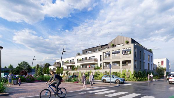 A VENDRE Appartement de type 3 Disponible de suite en plein bourg de Saint Sylvain d'Anjou