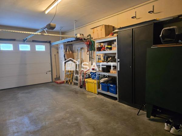 Pavillon 117m² avec jardin, véranda, grand garage