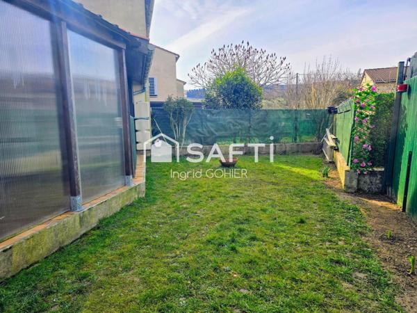 Pavillon 117m² avec jardin, véranda, grand garage