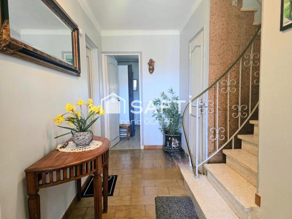 Pavillon 117m² avec jardin, véranda, grand garage