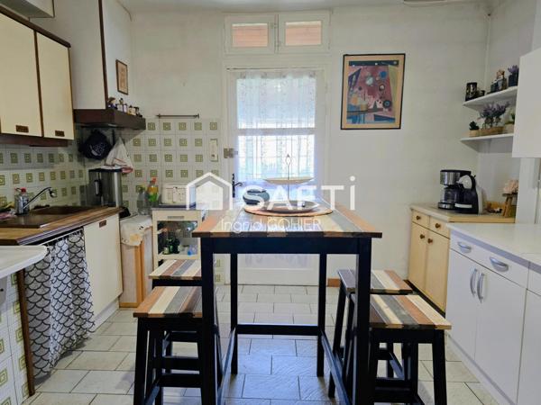 Pavillon 117m² avec jardin, véranda, grand garage