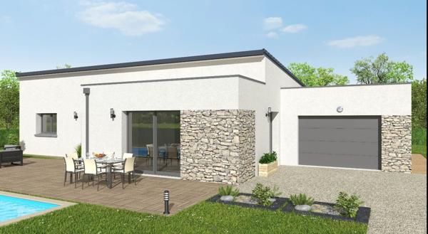 Terrain + Maison à vendre 5 pièces - 115 m²