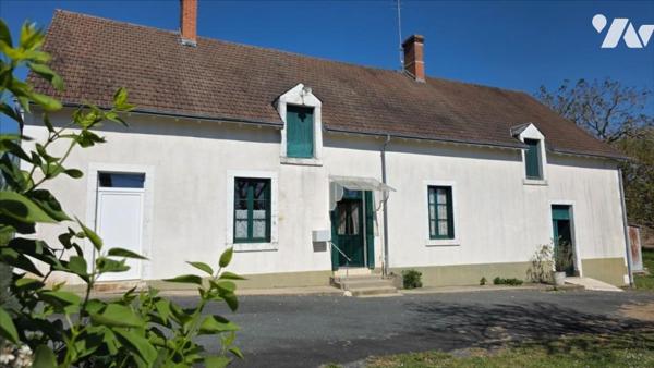 Vicq sur Nahon (36)Fermette à rénover sur 3.9 hectares
