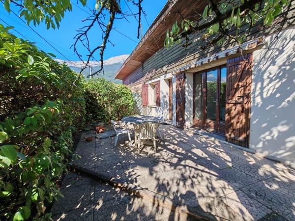 Maison de plain-pied 91 m² Jardin & Vue Vercors – Potentiel 4 chambres
