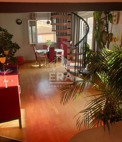 Appartement à vendre 3 pièces en duplex avec terrasses proche centre ville de Perpignan