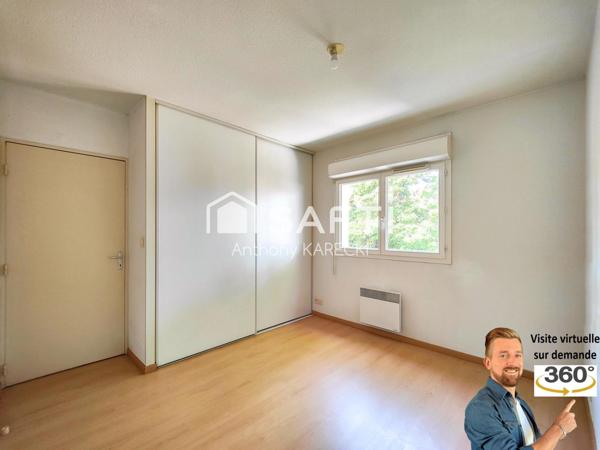 Appartement T4 avec terrasse, sans vis à vis, double garage privé