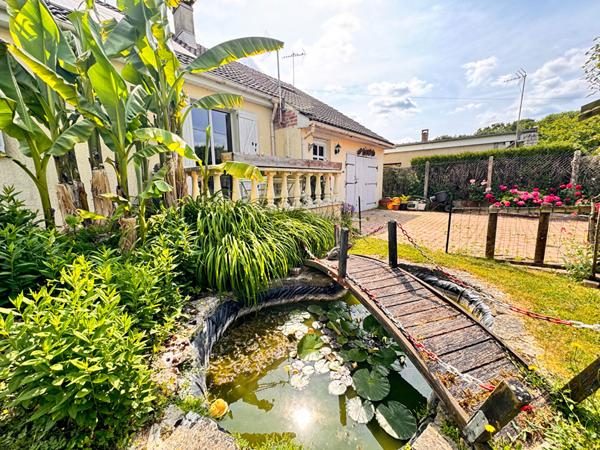 NOAILLES MAISON PLAIN-PIED SEJOUR DOUBLE 7 PIECES CHAMBRES GARAGE JARDIN