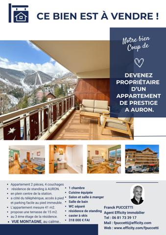 Appartement
         2 pièces
        - 41 m² 318 000 € *