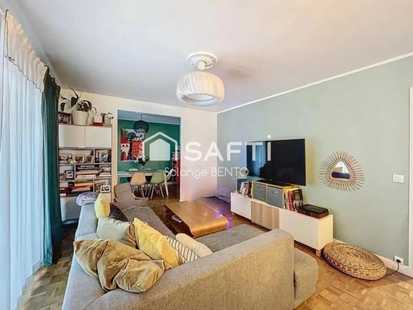 COUP DE CŒUR à SANNOIS – 4 PIÈCES avec BALCON, BOX et CAVE