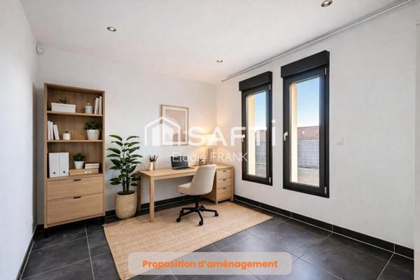 Maison individuelle, spacieuse et fonctionnelle !