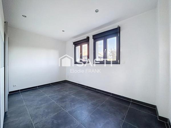 Maison individuelle, spacieuse et fonctionnelle !