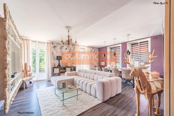📍NOUVEAUTÉ à CERNAY - Appartement bourgeois de 118 m² avec cachet, volumes et Décoration de qualité 🔑