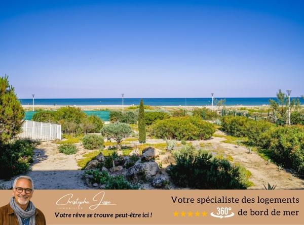Appartement  4-6 couchages face mer
