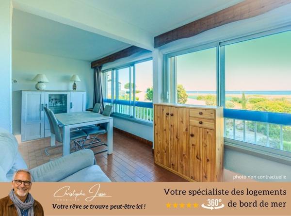 Appartement  4-6 couchages face mer