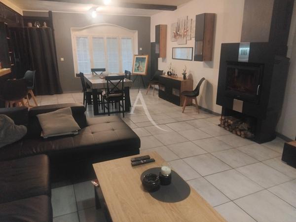 A vendre maison Val de Dagne 145 m² type 5 avec patio et terrasse